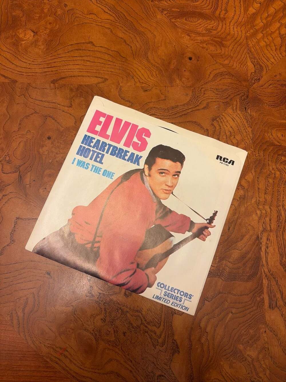 Elvis Presley Heartbreak Hotel / I Was The One RCA Collector's Series 7" Vinyl R